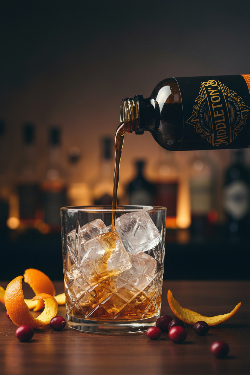 Orange & Cranberry Old Fashioned Syrup